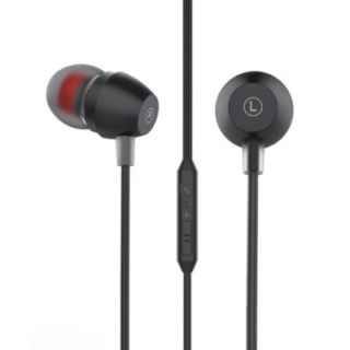 EP1962 Auscultadores Estéreo 3.5mm com Microfone - Preto