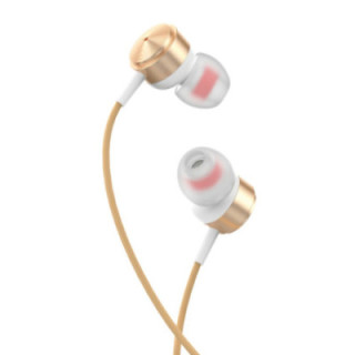 EP1967 Auscultadores Estéreo 3.5mm com Microfone - Ouro