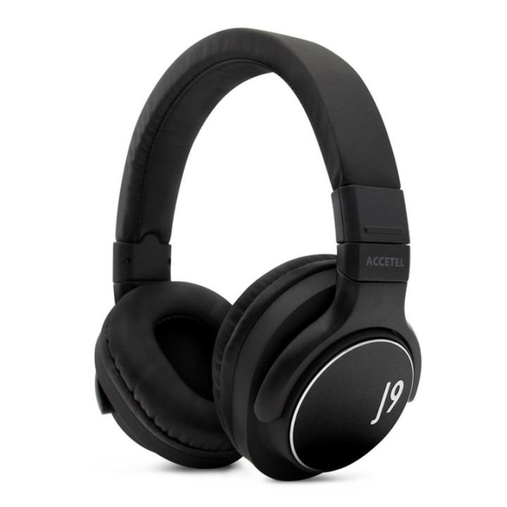 J9 Auscultadores Estéreo Sem Fio - Preto