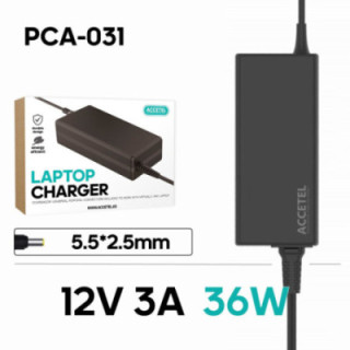 PCA-031 Carregador LCD 12V 3A 5.5*2.5mm 36W