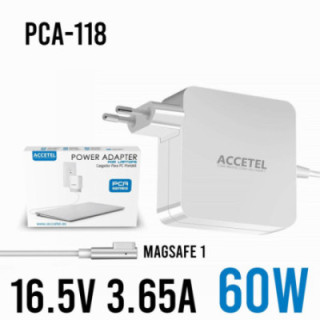 PCA-118 Carregador Macbook 60W 16.5V 3.65A Magsafe 1/L