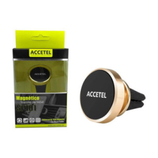 SP101 Suporte de Telefone para Carro Saída de Ar com Suporte Magnético - Ouro