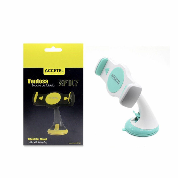 SP107 Suporte de Tablet para Carro com Ventosa - Branco