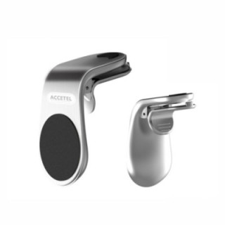 SP131 Suporte de Telefone para Carro Saída de Ar com Suporte Magnético - Prata