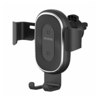 SP132 Carregador de Carro Sem Fio Carregamento Rápido 10W Gravity AirVent - Preto