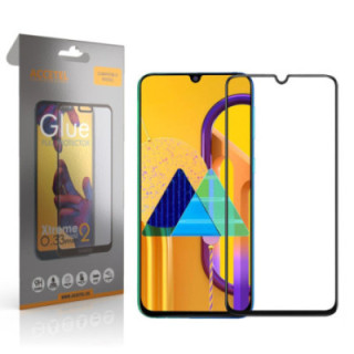 Película de Vidro 2D Full Glue - Samsung Galaxy M31 Preto