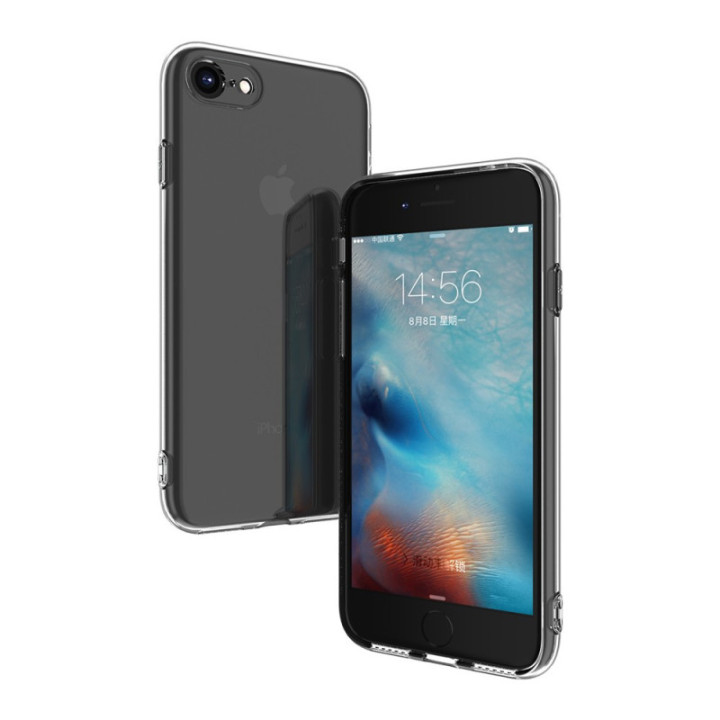 Silicone Transparente 2.0 TPU - iPhone 7G / 8G / SE (Proteção de Lente)