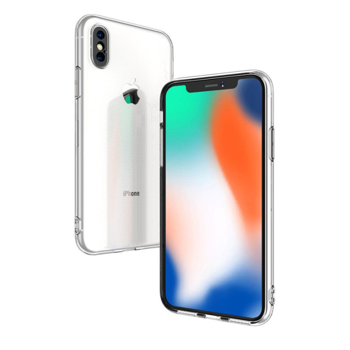 Silicone Transparente 2.0 TPU - iPhone X/XS (Proteção de Lente)