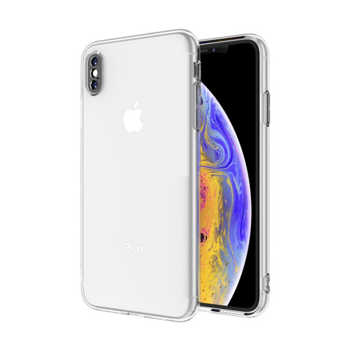 Silicone Transparente 2.0 TPU - iPhone Xs Max (Proteção de Lente)