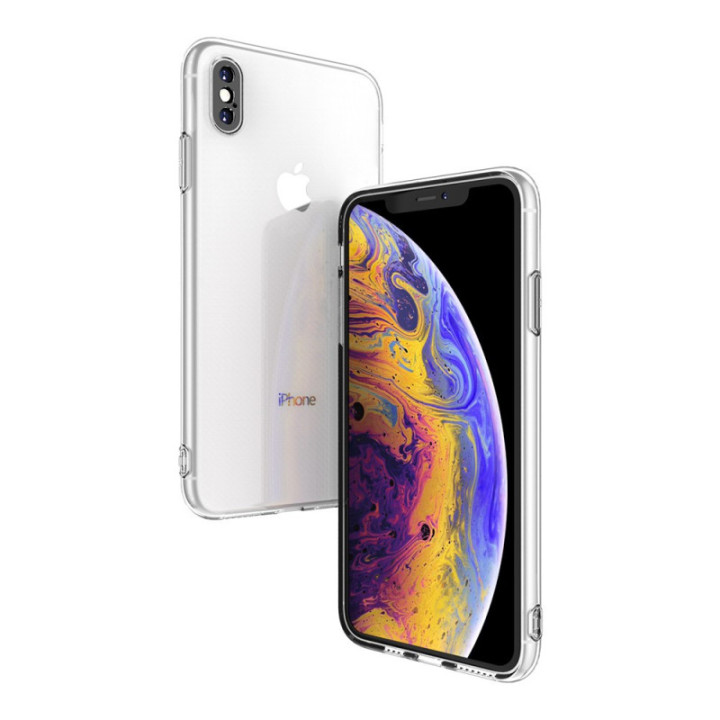 Silicone Transparente 2.0 TPU - iPhone Xs Max (Proteção de Lente)