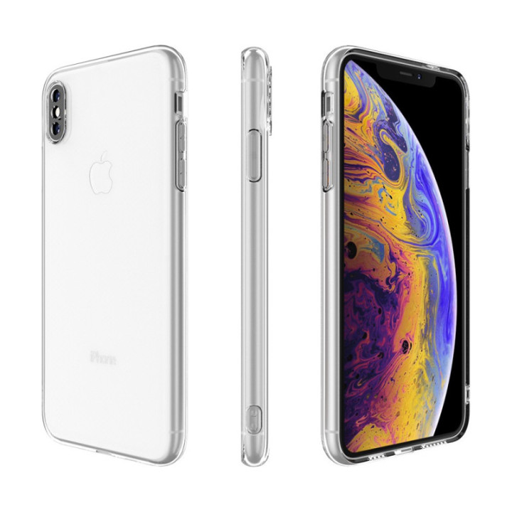 Silicone Transparente 2.0 TPU - iPhone Xs Max (Proteção de Lente)