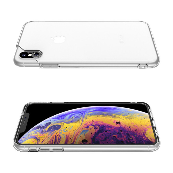 Silicone Transparente 2.0 TPU - iPhone Xs Max (Proteção de Lente)