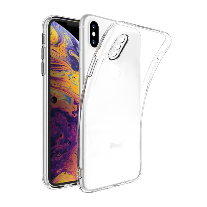 Silicone Transparente 2.0 TPU - iPhone Xs Max (Proteção de Lente)