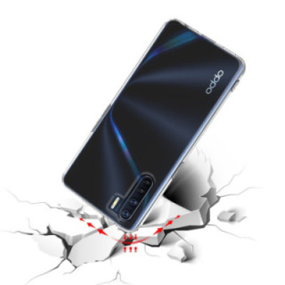 Silicone Transparente 2.0 TPU - Oppo A91