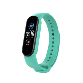 Correia de Silicone Mi Band 5 - Verde