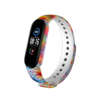 Correia de Silicone Mi Band 5 - Design 3