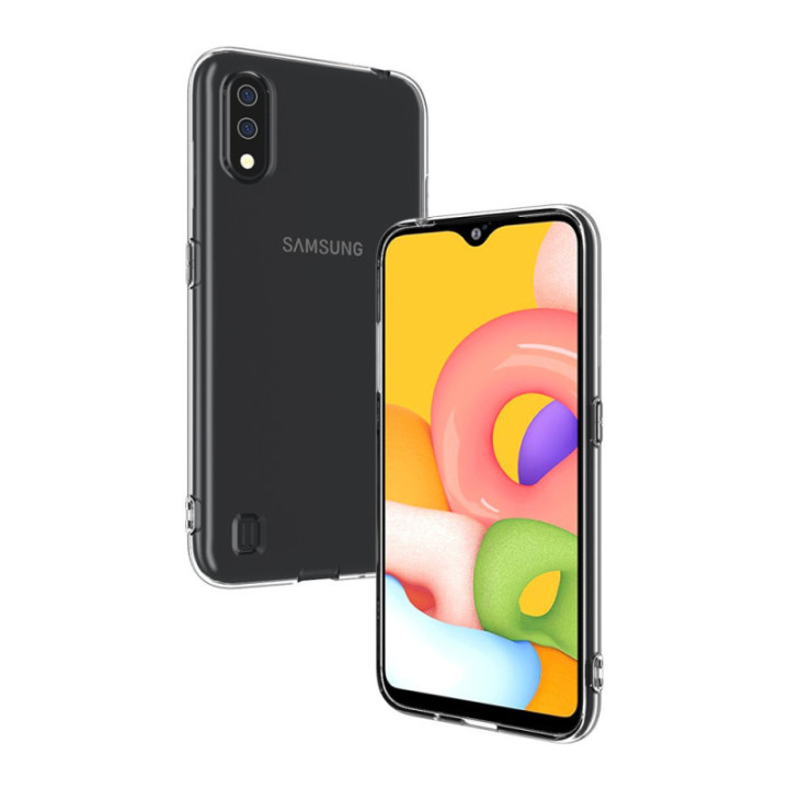 Silicone Transparente 2.0 TPU - Samsung Galaxy A01