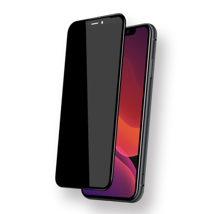 Protetor de Vidro Anti-Espião de Privacidade - iPhone 11 Pro Preto
