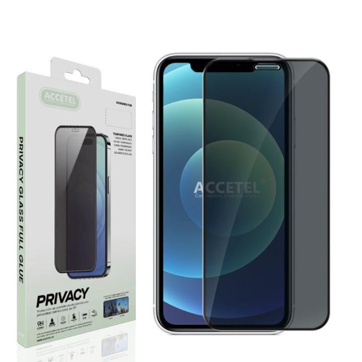 Protetor de Vidro Anti-Espião de Privacidade - iPhone 11 Pro Preto