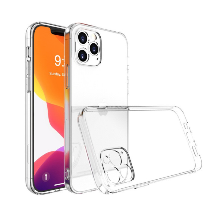 Silicone Transparente 2.0 TPU - iPhone 12 Pro 6.1" (Proteção de Lente)