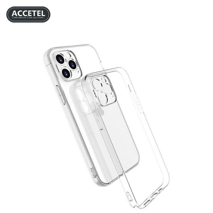 Silicone Transparente 2.0 TPU - iPhone 12 Pro 6.1" (Proteção de Lente)