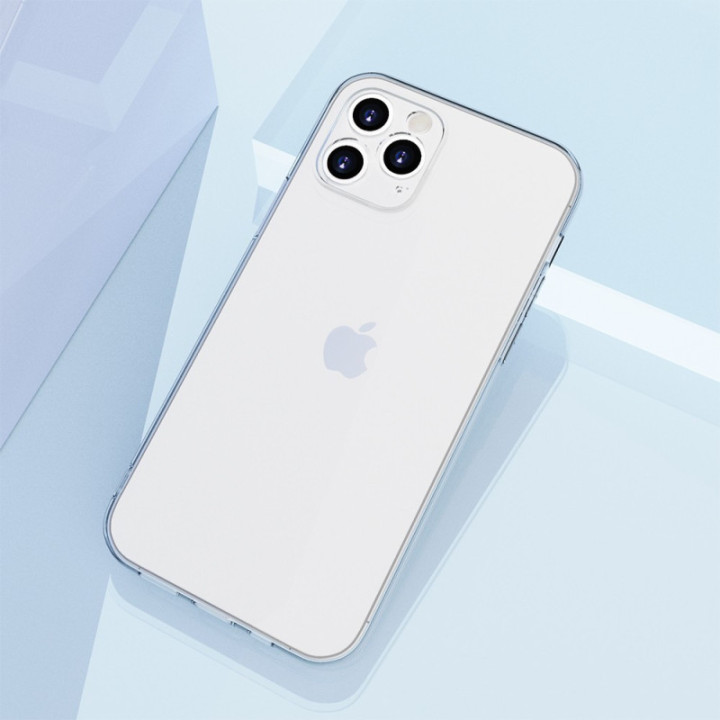 Silicone Transparente 2.0 TPU - iPhone 12 Pro 6.1" (Proteção de Lente)