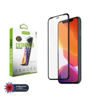 Protetor de Vidro Antimicrobiano - iPhone 11 Preto