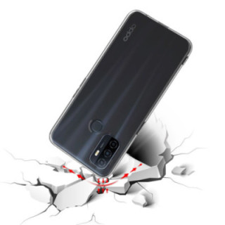 Silicone Transparente 2.0 TPU - Oppo A53 / A53S