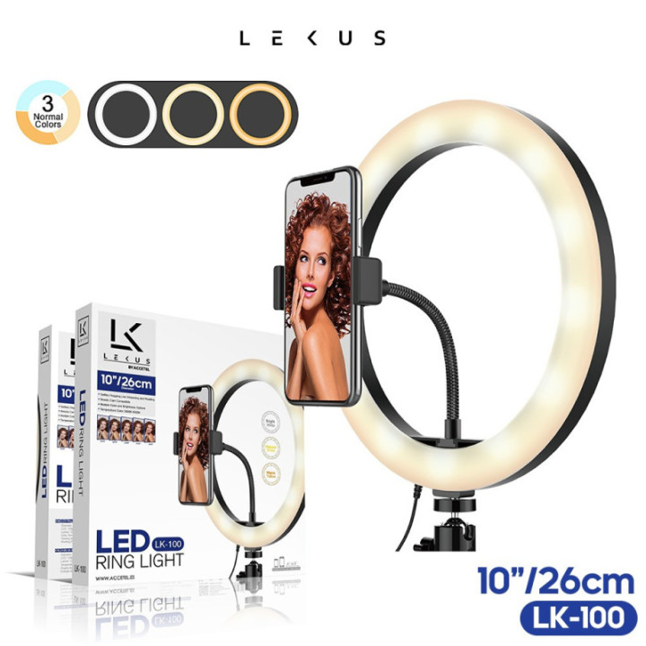 Anel de luz LK-100 26cm - 10"