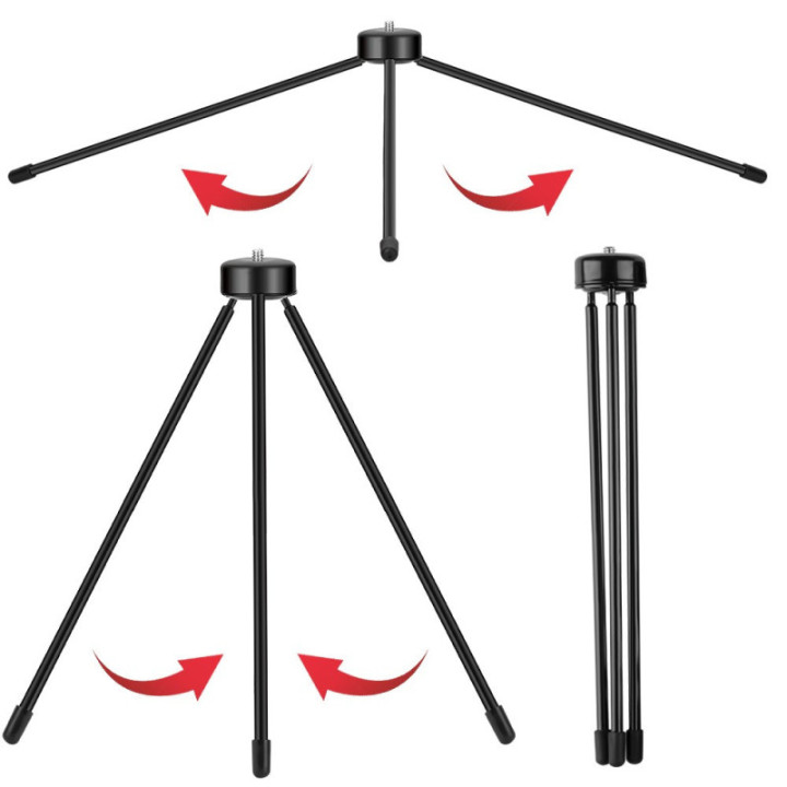 LK-A105-S Mini Tripé de Metal 14.5cm