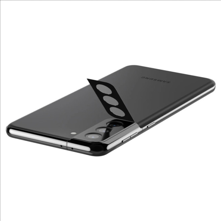 Protetor de Vidro de Lente Câmera - Samsung Galaxy S21 5G - Preto