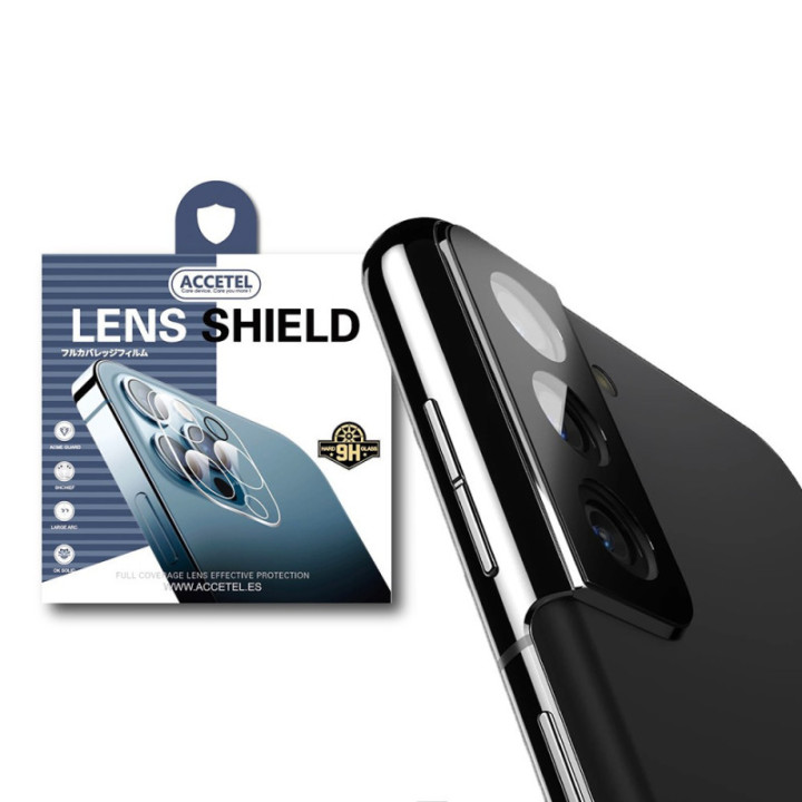 Protetor de Vidro de Lente Câmera - Samsung Galaxy S21 5G - Preto