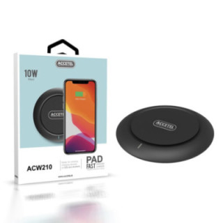 ACW210B Carregador Rápido Sem Fio 10W Qi Preto