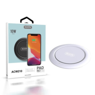 ACW210W Carregador Rápido Sem Fio 10W Qi Branco
