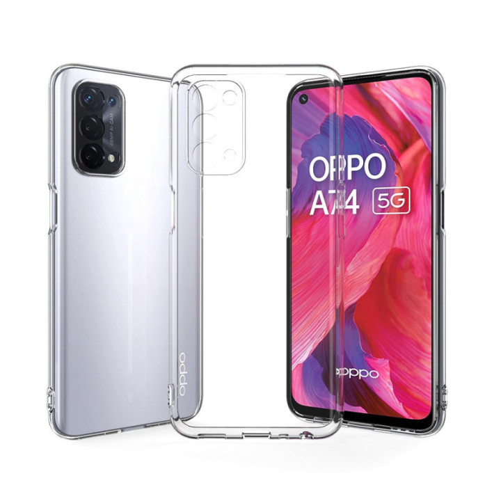 Silicone Transparente 2.0 TPU - Oppo A74 5G (Proteção de Lente)