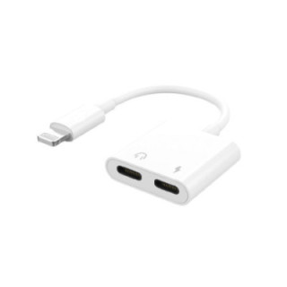 AU223 Adaptador Lightning para Lightning Duplo