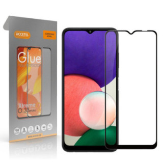 Película de Vidro 2D Full Glue - Samsung Galaxy A22 5G Preto