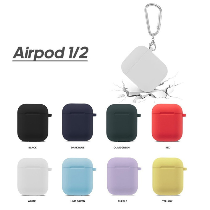 Capa Protetora de Silicone para AirPods 1/2