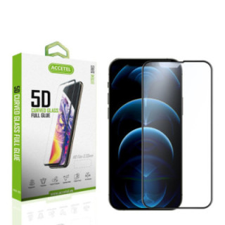 Película de Vidro 5D Full Glue - iPhone 13 Mini 5.4" Preto