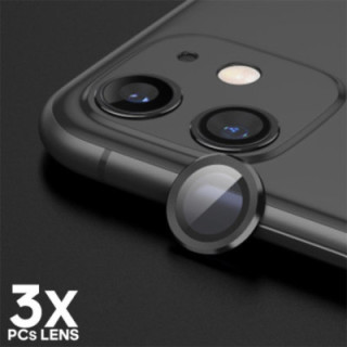 Protetor de Vidro de Lente Câmera Metálico - iPhone 11 Pro 6.1" / 11 Pro Max 6.5" / 12 Pro 6.1"(3 unidades)