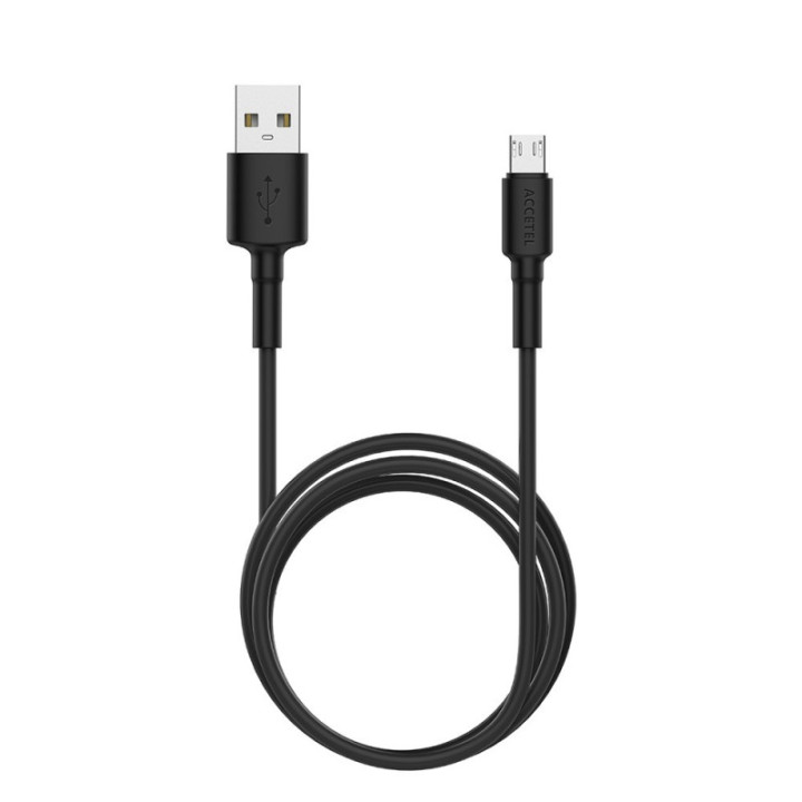 CU2184 Cabo de dados TPE 2.4A - Micro USB (1M) Preto