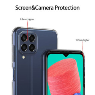 Silicone Transparente 2.0 TPU - Samsung Galaxy M33 5G (Proteção de Lente)