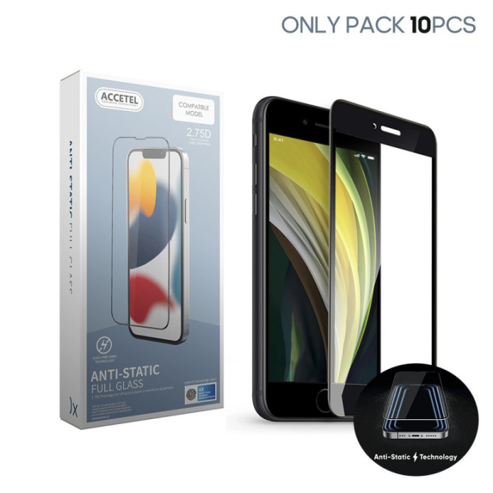 Protetor Antiestático Full Glue 2.75D - iPhone 7Plus/8Plus (Pacote 10PCS)