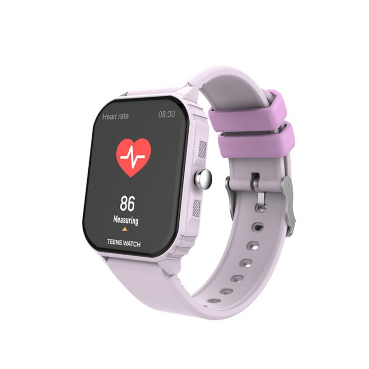 Lekus R-Start Youth Smart Watch 8-15 anos Multifunções - Rosa/Violeta