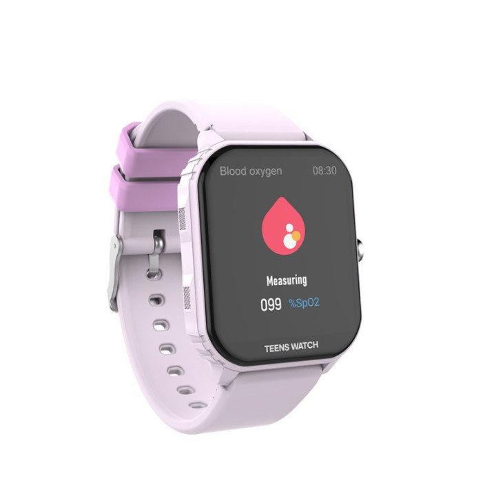 Lekus R-Start Youth Smart Watch 8-15 anos Multifunções - Rosa/Violeta