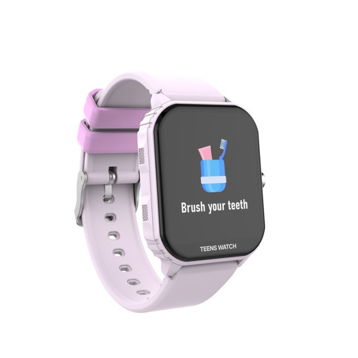 Lekus R-Start Youth Smart Watch 8-15 anos Multifunções - Rosa/Violeta