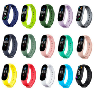 Correia de Silicone Xiaomi Mi Band 5/6/7