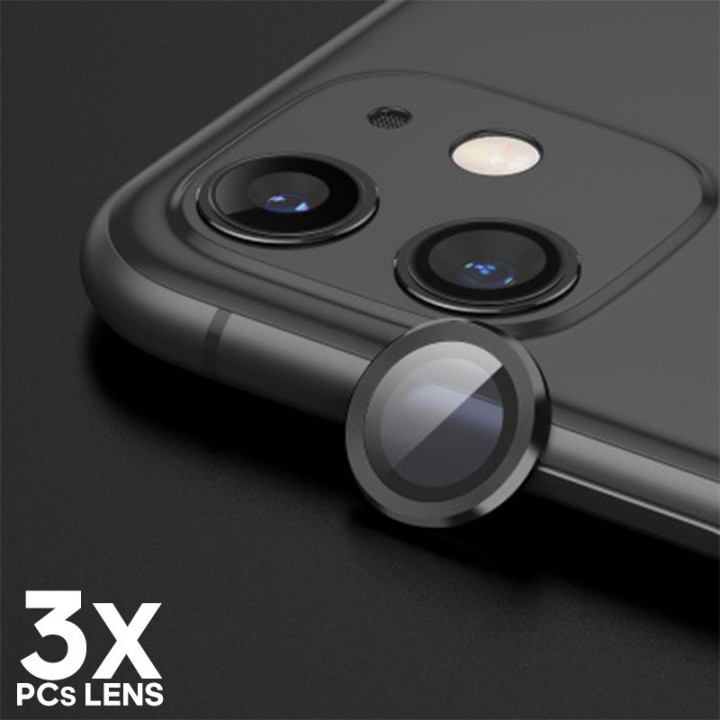Protetor de Vidro de Lente Câmera Metálico - iPhone 14 Pro 6.1" /14 Pro Max 6.7"(3 unidades)