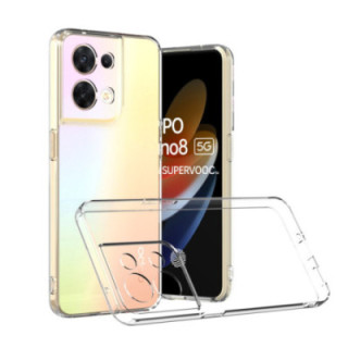 Silicone Transparente 2.0 TPU - Oppo Reno 8 5G (Proteção de Lente)