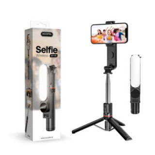 SP148 Selfie Stick Sem Fio com Luz de Preenchimento de Tripé - Comprimento 1.11m